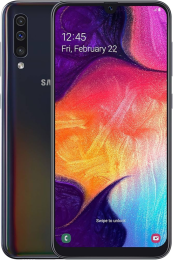 Samsung GALAXY A50 128 GO Noir - Debloque - ETAT CORRECT